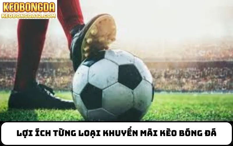 Lợi ích từng loại khuyến mãi Kèo Bóng Đá